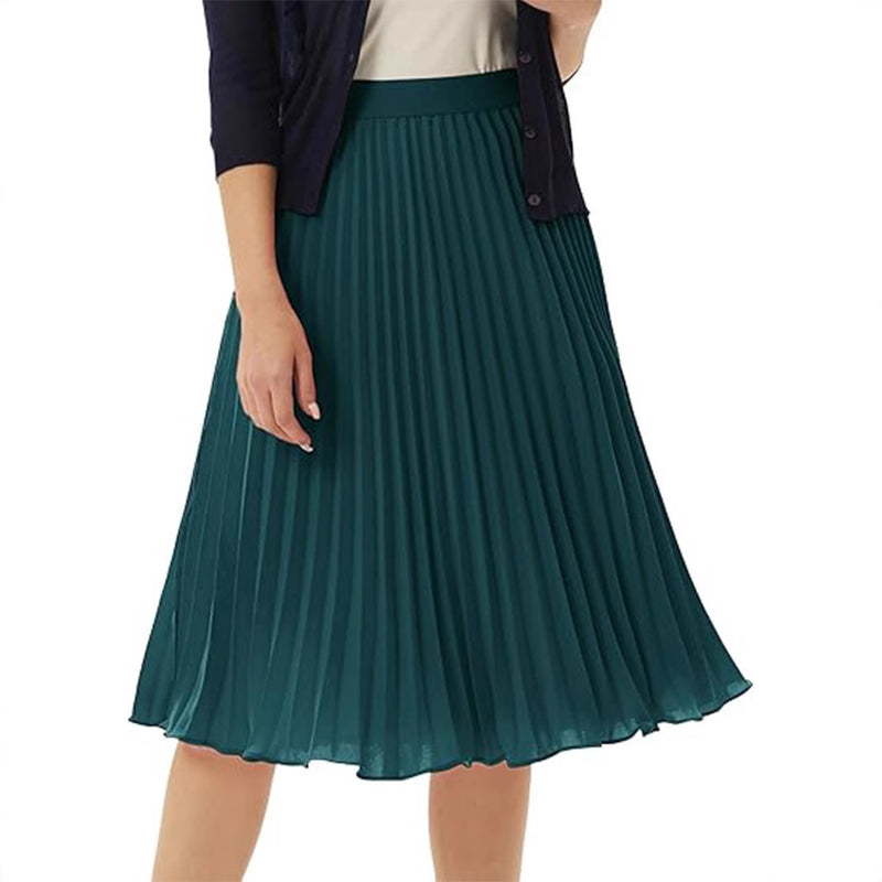 Medium-length Large Swing Casual Skirt