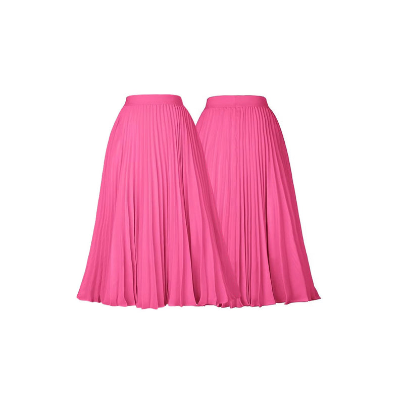 Medium-length Large Swing Casual Skirt