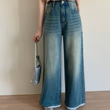 Fashion Casual matching Straight Jeans