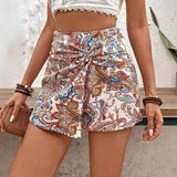 Vacation Printed Skirt