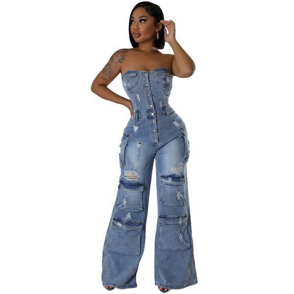 Women's Personality Slim Fit jumpsuit