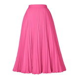 Medium-length Large Swing Casual Skirt