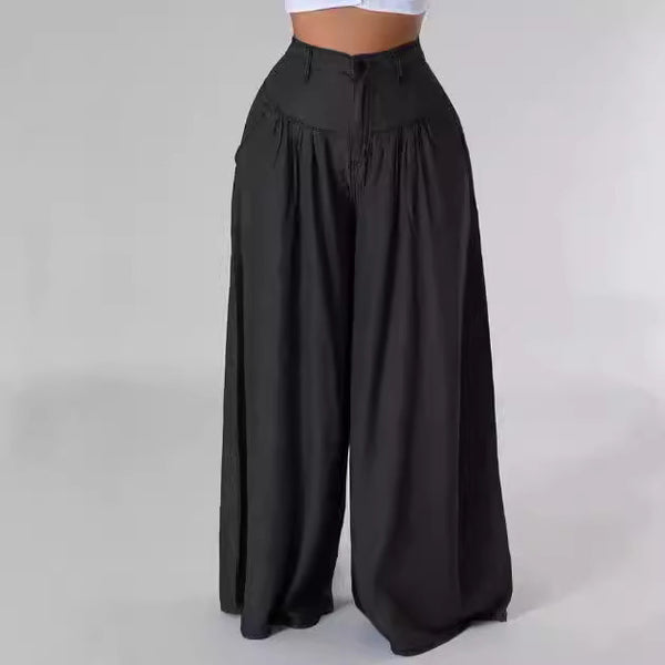 Women's Fashion Wide-leg Denim Bell-bottoms